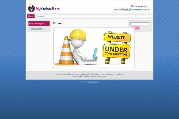 mykosherstore.com.au site used Mks1