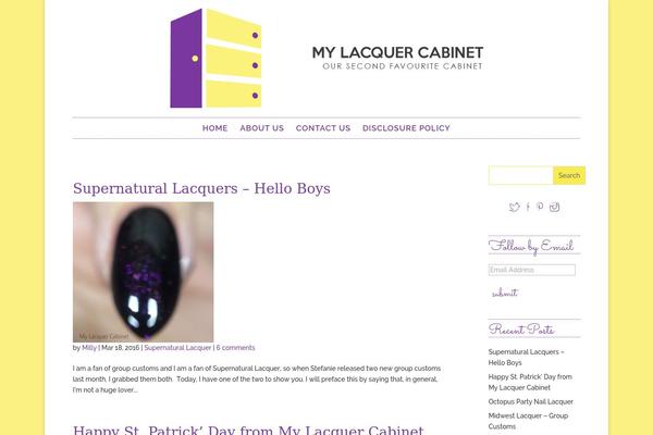 mylacquercabinet.com site used Button