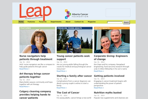 Site using Add-search-to-menu plugin