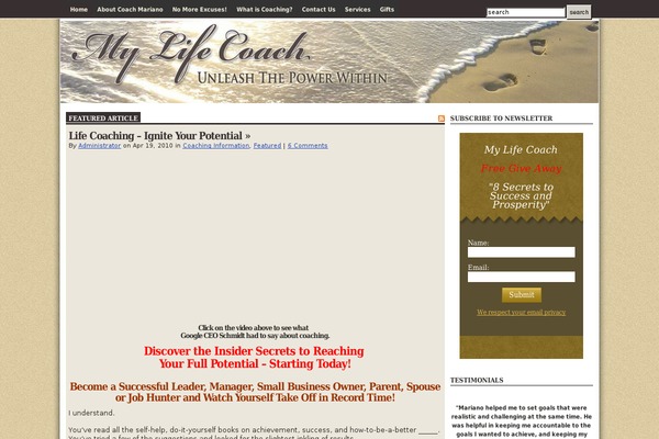 mylife-coach.net site used Suhweet10