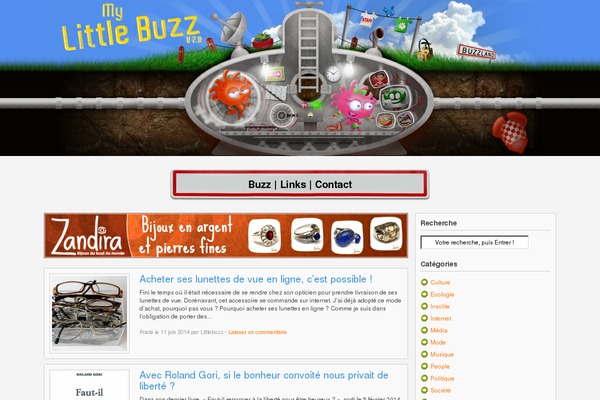 Gridlove-child theme site design template sample