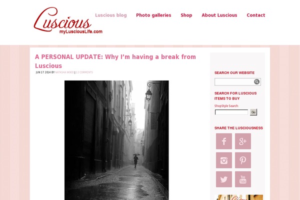 Photocrati website example screenshot