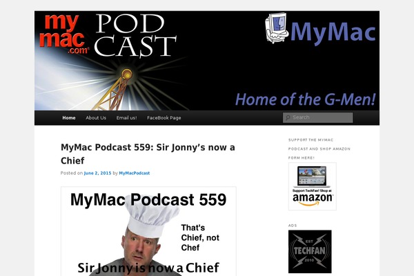 mymacpodcast.com site used Twenty Eleven