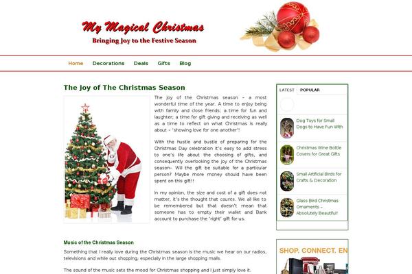 Canvas theme site design template sample