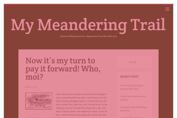mymeanderingtrail.com site used Aries