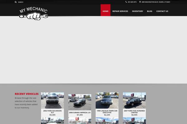 Automotive Car Dealership Business WordPress Theme theme site design template sample