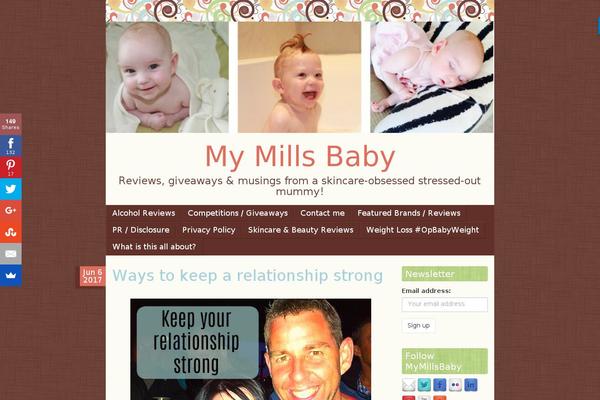mymillsbaby.co.uk site used Scrappy