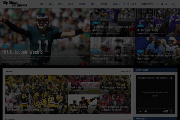 mymindonsports.com site used Top News