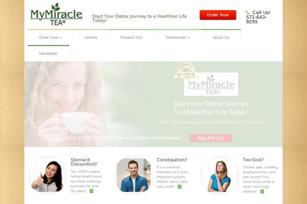 Site using Easing Slider plugin