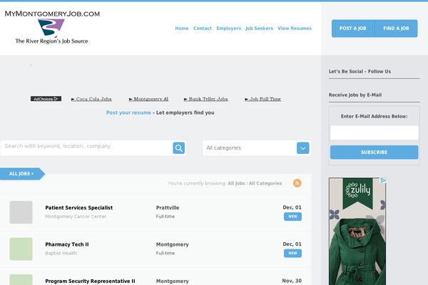 mymontgomeryjob.com site used Jobeleon