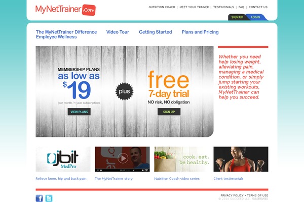 mynettrainer.com site used Mynettrainer