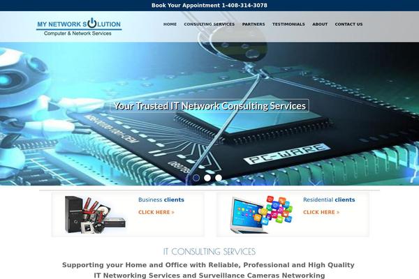 mynetworksolution.com site used Mns