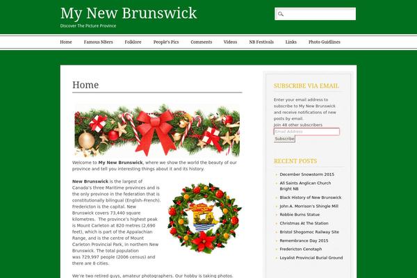 Newschannel theme site design template sample