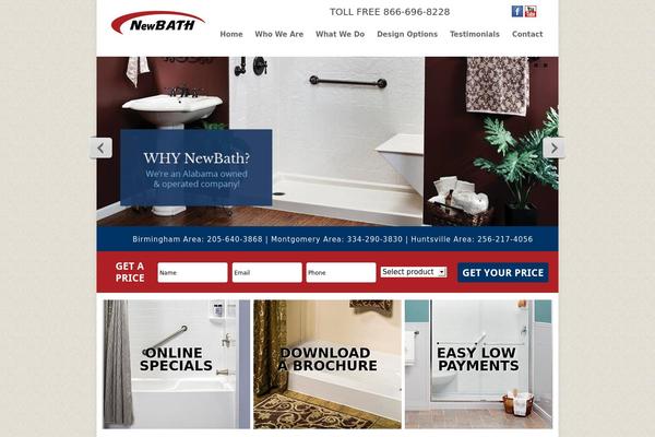 mynextbath.com site used Newbath-theme