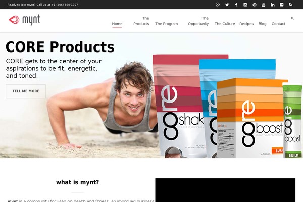 Dante theme site design template sample