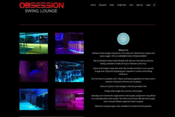 Divi Child theme site design template sample