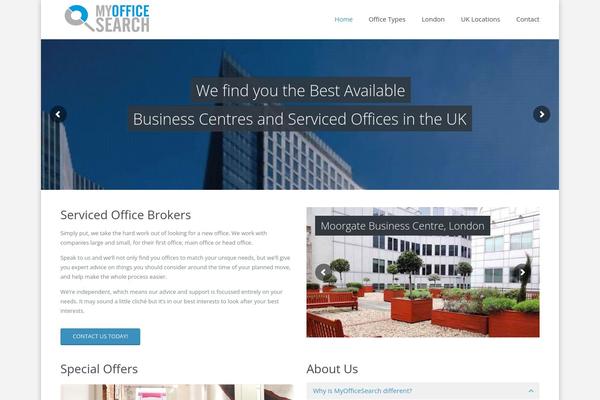 WP Residence theme site design template sample