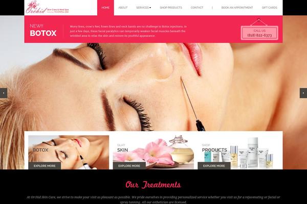 myorchidskincare.com site used Spasalon-pro