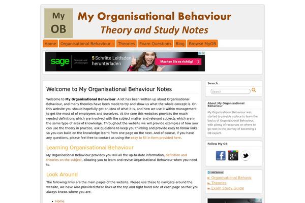Suffusion theme site design template sample