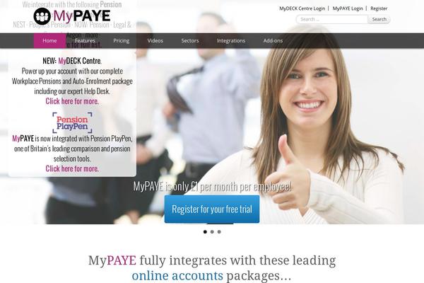 mypaye.co.uk site used Mypaye
