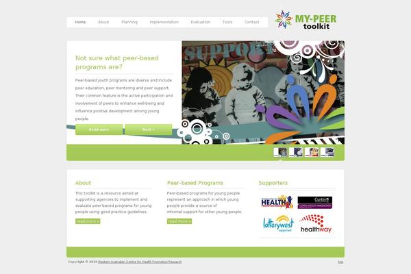 mypeer.org.au site used Twicet