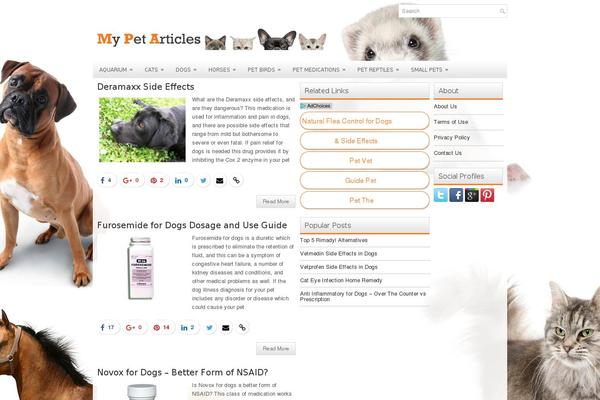 mypetarticles.com site used Looks-blog