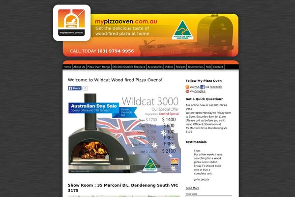 mypizzaoven.com.au site used Pizzaoven