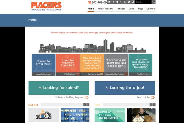 myplacers.com site used Placerstheme