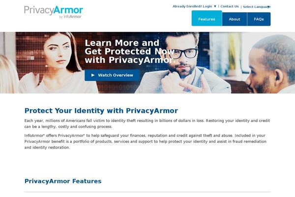 myprivacyarmor.com site used Myprivacyarmor