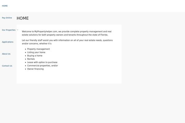 Houzez theme site design template sample