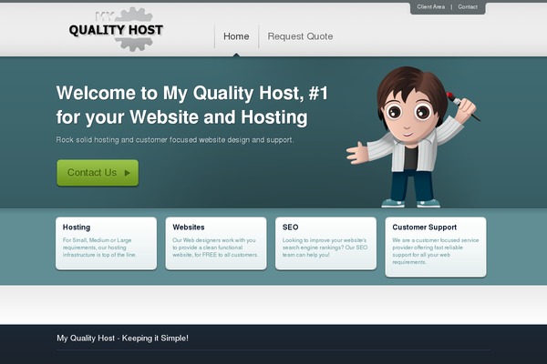 myqualityhost.com site used Clientmachine_12