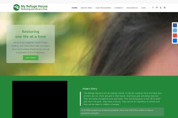 Enfold theme site design template sample