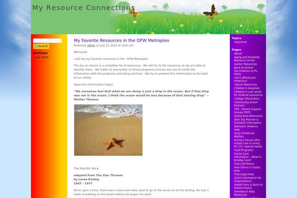 myresourceconnections.com site used Kidpaint