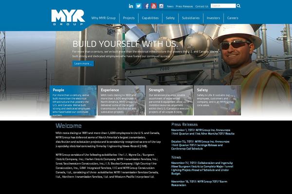 myrgroup.com site used Studiothink