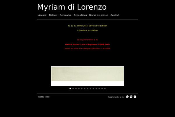 myriamdilorenzo.net site used Myriam-1