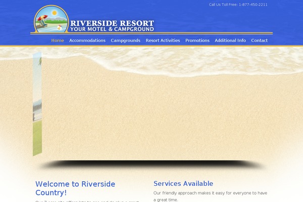 myriversideresort.com site used Riverside