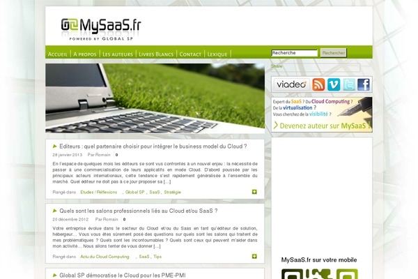 mysaas.fr site used Mysaas