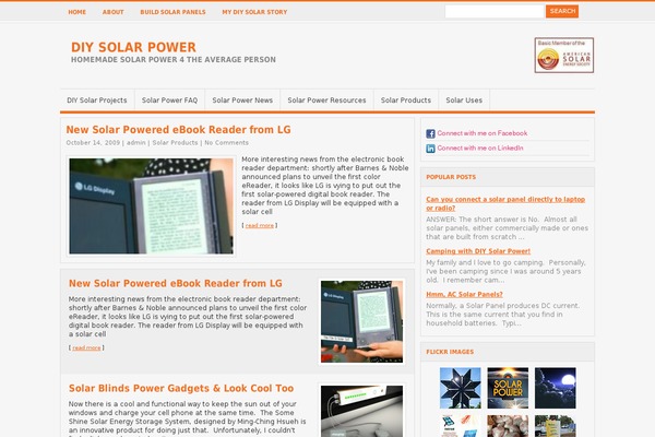 Site using Featured Content Gallery plugin