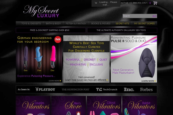 mysecretluxury.com site used Ecommerce