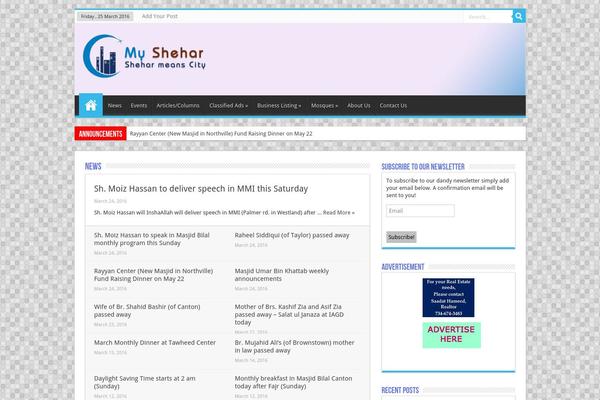 myshehar.com site used Sahifa