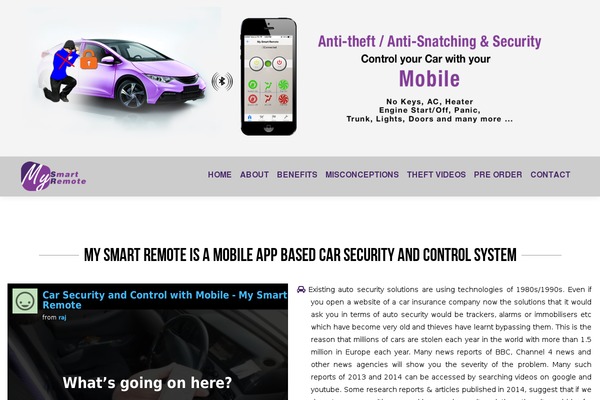 mysmartremote.com site used Smart-remote