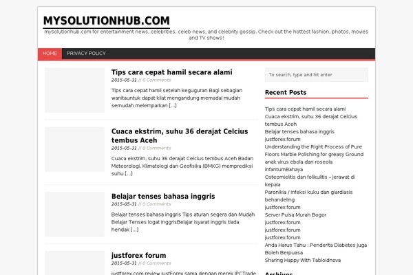 MH Magazine lite theme site design template sample