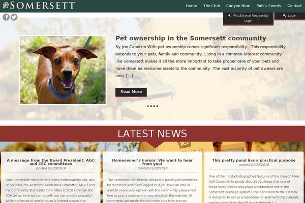 Site using Somersett-members plugin