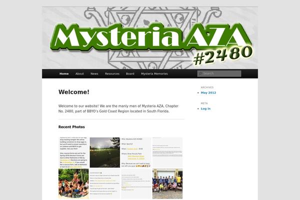 Twenty Eleven theme site design template sample