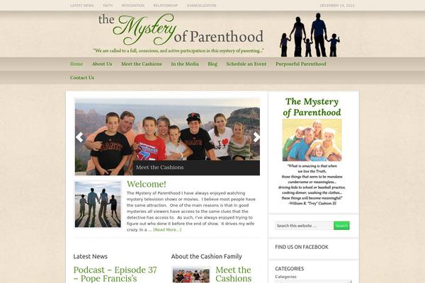 mysteryofparenthood.com site used Magazine