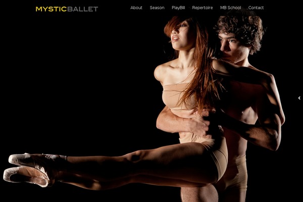 mysticballet.org site used Black Label