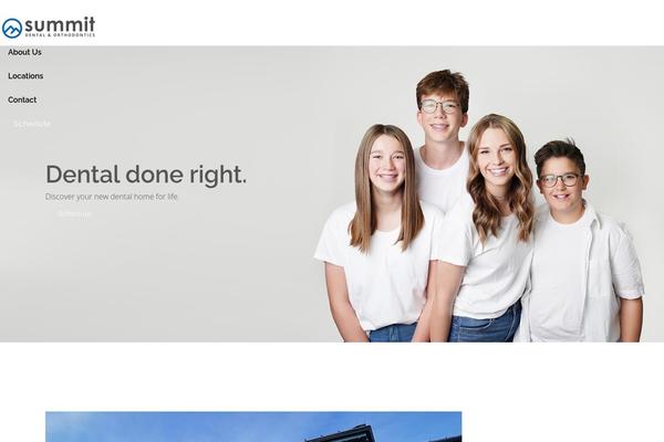 Pro theme site design template sample