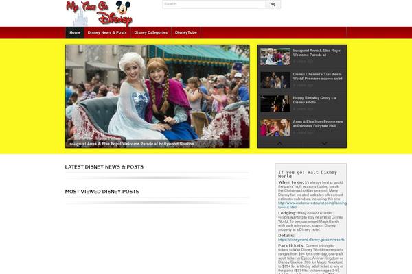mytakeondisney.com site used Mytakeondisney