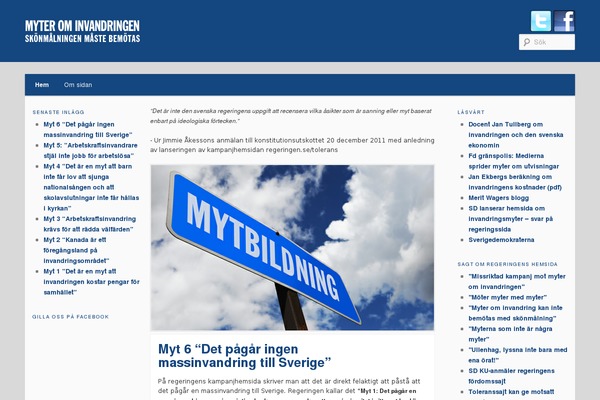 myterominvandringen.se site used Myterominvandringen