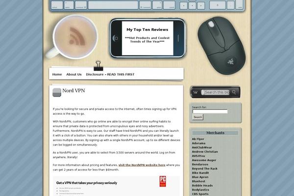 Coffee-desk theme site design template sample